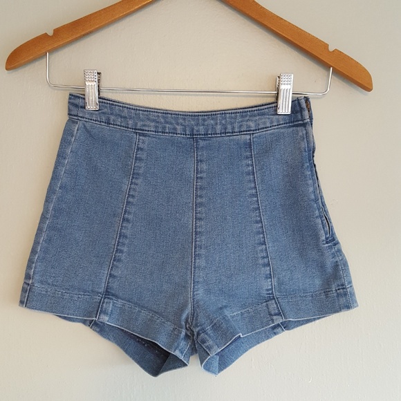 high waist hotpants h&m
